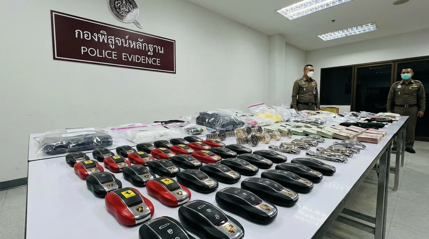 ปฏิบัติการตำรวจไซเบอร์จับผู้ต้องหา
